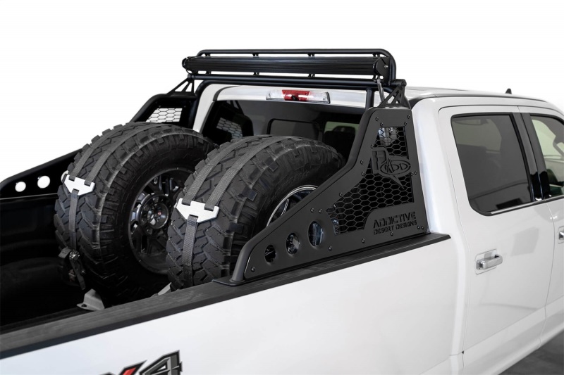 Ford F250 Chase Rack - Addictive Desert Designs - Race Series - Hammer Black - `17-`27